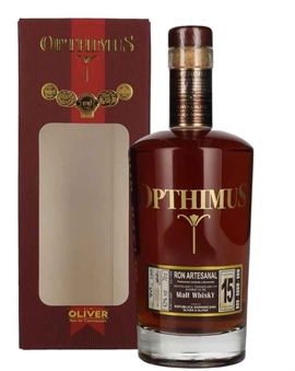 Opthimus 15 år barricas de Malt Whisky Finish Dominikanska Republiken Rom 43%